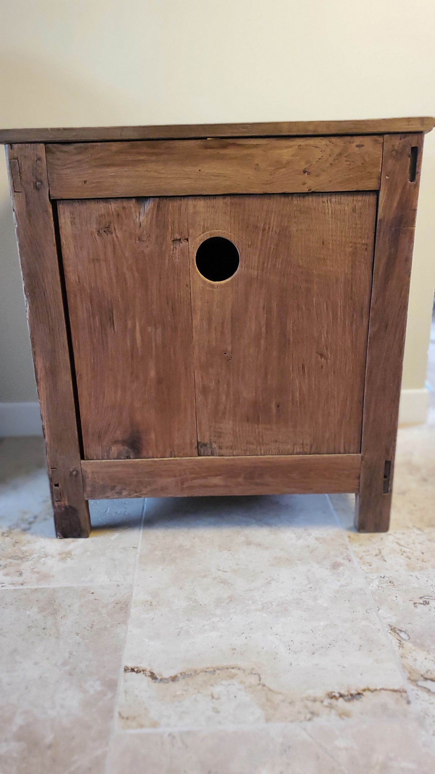 Meuble vasque chêne