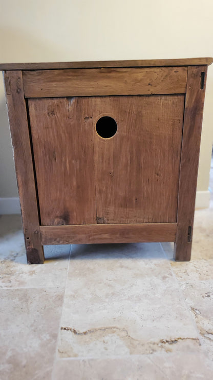 Meuble vasque chêne