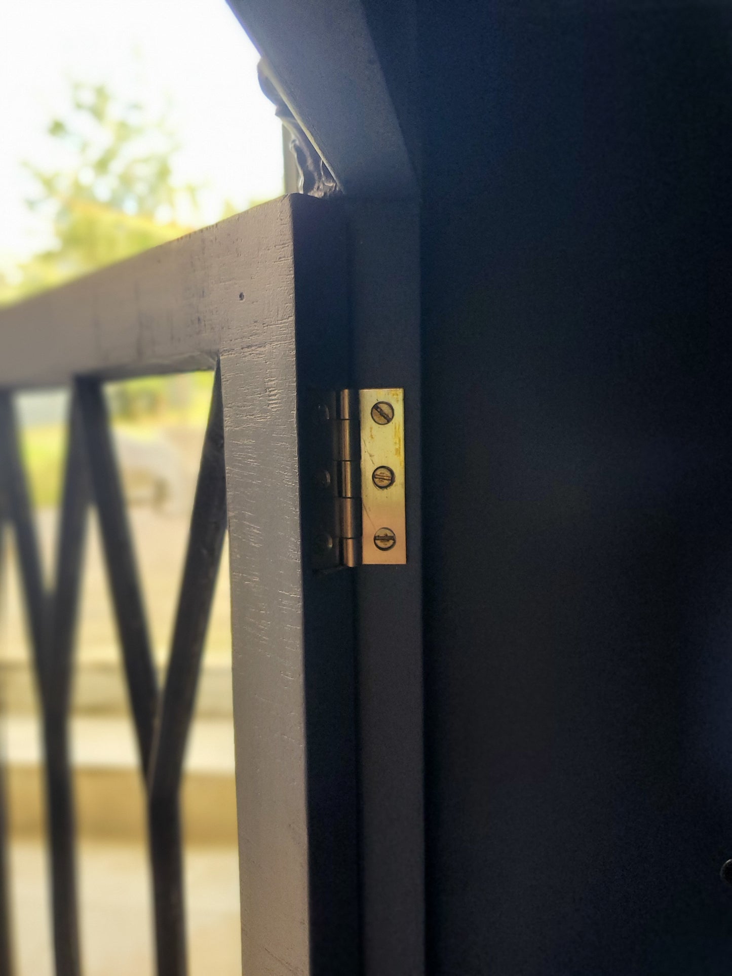 Buffet anglais bleu profond