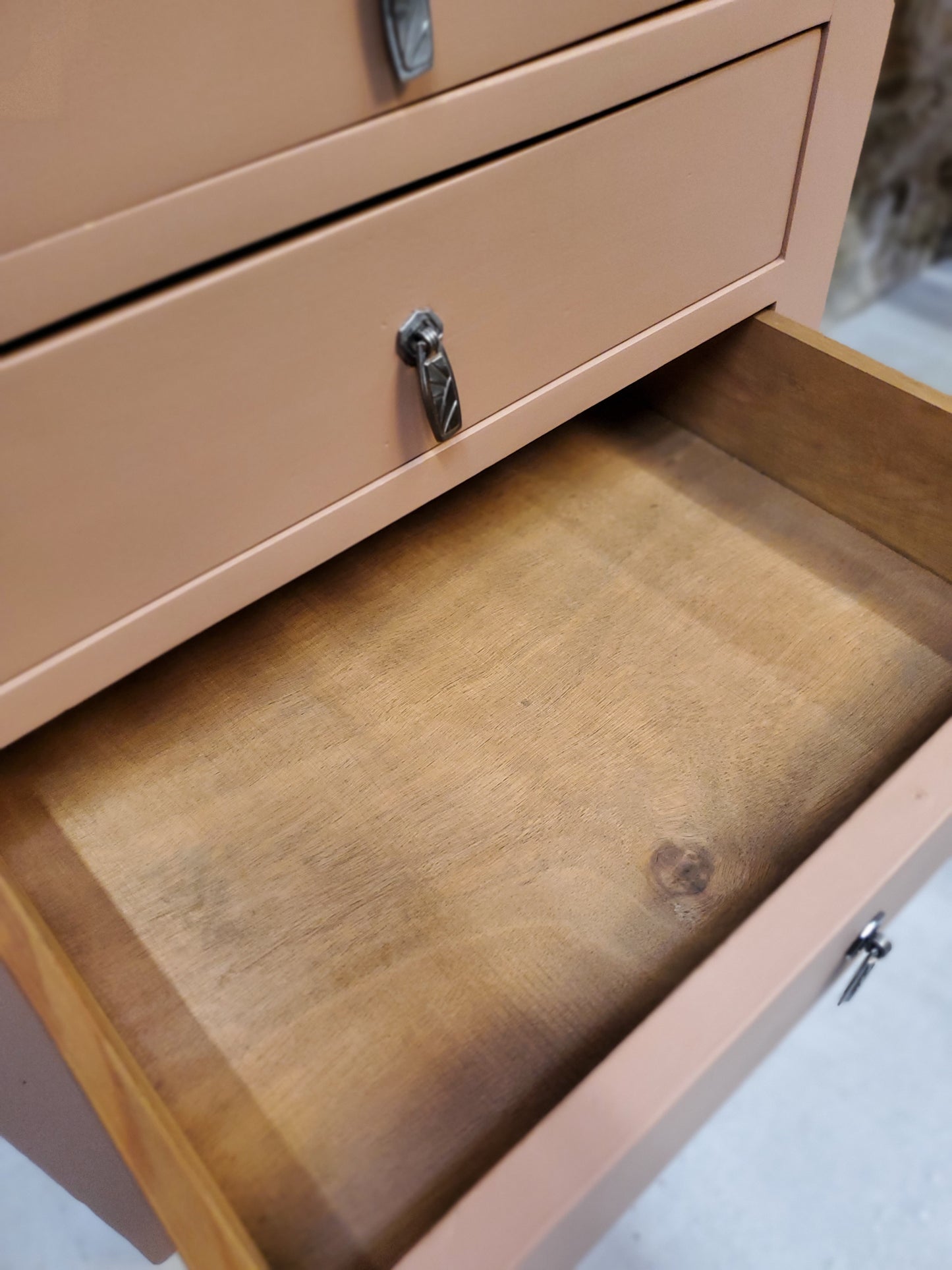 Chiffonnier à miroir vintage