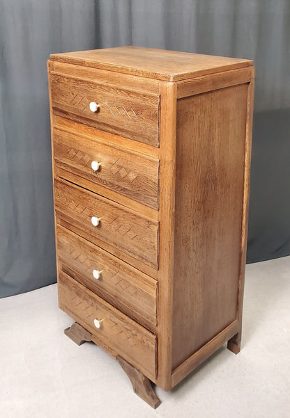 Chiffonnier vintage en chêne