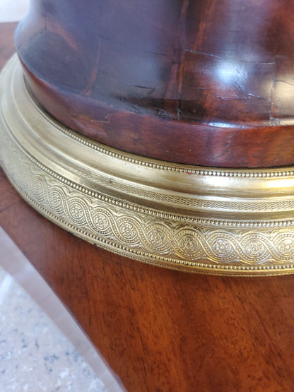 Guéridon Empire en acajou