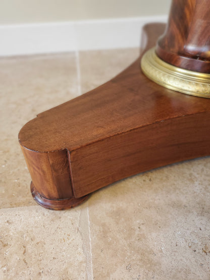 Guéridon Empire en acajou